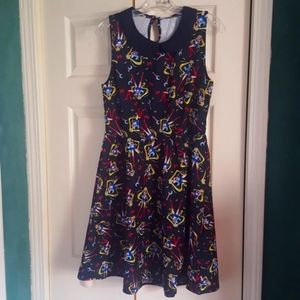 Sailor Moon Crystal Retro Rockabilly Pinup Dress